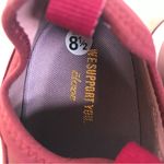 CLOVE Womens Classic Nursing Sneaker Comfort Shoe Royal Maroon Slip On Size 10 Red Photo 5