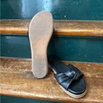 Joie  Black Knotted Slide Sandals 9.5 Photo 3