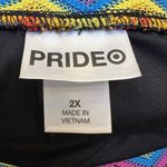 Target PRIDE  Skirt Women’s Plus Size 2X Rainbow Pull On LGBTQ Chevron Party Photo 8