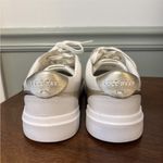 Cole Haan W28059 8.5B Gold/White Grand Metallic Trim Tennis Sneakers Photo 4