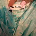 DO+BE Light teal and white boutique dress  Photo 2