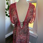 Becca  Printed Swim Cover Up Size M/L EUC Photo 1