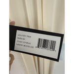 Halston Heritage  Dress Womens Medium Chalk White Evening Gown Maxi JOJ161764 NWT Photo 4