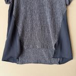 Vera Wang Simply Vera  Top Size S Blue Short‎ Sleeve blouse Photo 2