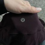 Lululemon  maroon cropped 23” leggings size 4 Photo 3