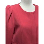 H&M womens Size 10 Coat Jacket Elegant Formal Blazer Pink Workwear Outwear Photo 8