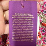 J.Crew x Liberty of London Bright Pink Floral Pink Sleeveless Shoulder Tie Tank Photo 4