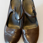 Dansko Block Heel Mary Jane Slip On Platform Brown Leather Womens EUR 39 US 8.5 Photo 0