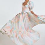 For Love & Lemons NWT Selkie chalk ritz gown Photo 2