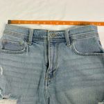 Hollister  Denim Shorts Size 26 Ultra High-Rise Vintage Ripped Light Wash Denim Photo 2