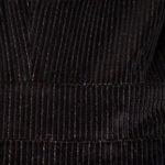 l*space Vera Velvet Black and Silver Jumpsuit - Medium Photo 9