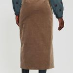 Antik Batik Brown Midi Pencil Dress for Work Size 36 Photo 3