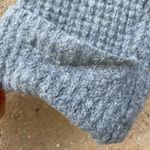 Free People  Grey Wool Sidewinder Sweater S Cowl Neck Photo 5