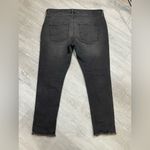 Women’s Lola Jeans Mid Rise Black Distressed Size 16/34 Photo 1