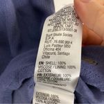 Roxy 3/$30  | Blue Tie Front Exposed Long Sleeve Boho Dress XS Photo 7