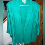 Vintage 80s Joanna Green Cropped Blazer with Short Sleeves Photo 1