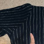 Modcloth  Flutter-ly Perfect Gauze Wrap Maxi Dress Black Lurex Metallic 1X‎ Photo 7