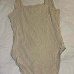 Old Navy Women’s  Cream One Piece bodysuit Photo 0