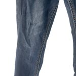 Grace LA Juniors Size 7 Western Bling Jewel Embroidered Pockets Straight Jeans‎ Blue Photo 3