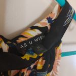 As You Wish As U Wish Size Medium M Jumpsuit Wide Leg Floral Flowers Sleeveless Chic Photo 9