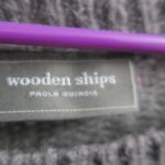 Wooden Ships Paola Buendia knit sweater in gray size XS extra small. Photo 4