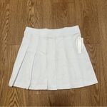 Joe Benbasset  Women’s White Pleated Mini Skirt Size Medium Photo 1