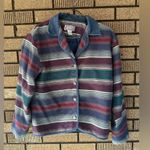 Vintage Gina Peters Striped Jacket Blazer Women’s M Southwest Boho Hong Kong Size M Photo 0