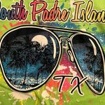 South Padre island cropped tank top Green Photo 1