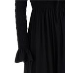 SLEEPER JulietteShirred AsymmetricDress in Black Medium$370 Photo 3