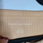 American Eagle NWT  ribbed snap up cardigan top Photo 2