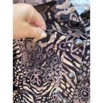 Tribal size 10 brushed cotton paisley print jacket. Black Photo 5