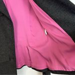 Diane Von Furstenberg  El Dorado Grey Button Up Wool Blend Pea Coat Jacket Size 4 Photo 13