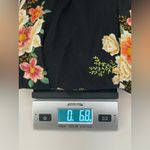 Loft Floral Black Dress Long sleeved SMALL Photo 6