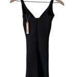 SKIMS  Body NWT Unlined Plunge Mid Thigh Bodysuit - Onyx M ( SOLD OUT) Photo 4