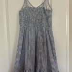Japna  Dress blue and white stripes Photo 2