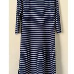 Vineyard Vines Sankaty Striped Boatneck Midi Dress Large Photo 7