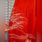 Anthropologie  / Floreat | Cotton Embroidered Cap Sleeve Crane Dress, Sz 4 Photo 3