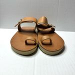 Beek Honey Leather Whistler Toe Ring Sandals Tan Size 9 Photo 3