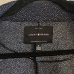 Lucky Brand Navy  Light Knit Coat Photo 1