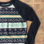 Medium NOLLIE navy tribal crewneck Blue Photo 1