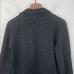 J.Crew  Merino Wool Blend Open Front Cardigan Jacket Charcoal Gray Small Photo 5