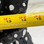 Tahari  polka dot black white chiffon style halter flowy layered dress 12P party Photo 9