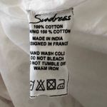 SUNDRESS MARGHERITA White Eyelet Tassels Mini Dress M Size M Photo 14