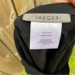 Jaeger  Black Silk Tiered Midi Length Lightweight Skirt size 6 Photo 2