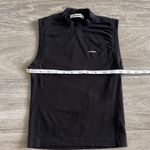 Madhappy  mock neck sleeveless black top - small Photo 3