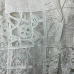 Alexis  Harlie Jacket White‎ French Cut Lace Blazer Size Small Photo 7