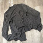 Jigsaw Wool Cardigan Sweater open light womens Gray (small) contemporary classic Photo 3