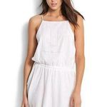 Seafolly Women White Palm Beach Ladder Tape Spaghetti Strap A-Line Dress Size XS Photo 0