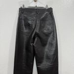 Wilfred The Melina Pant Faux Leather Straight Leg Pants 4 in Black Photo 5