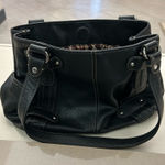 Purse Elegant Black Leather Handbag Photo 0